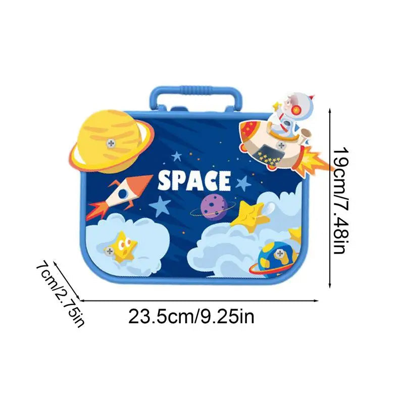 Premium Kids 3D Toolbox Set