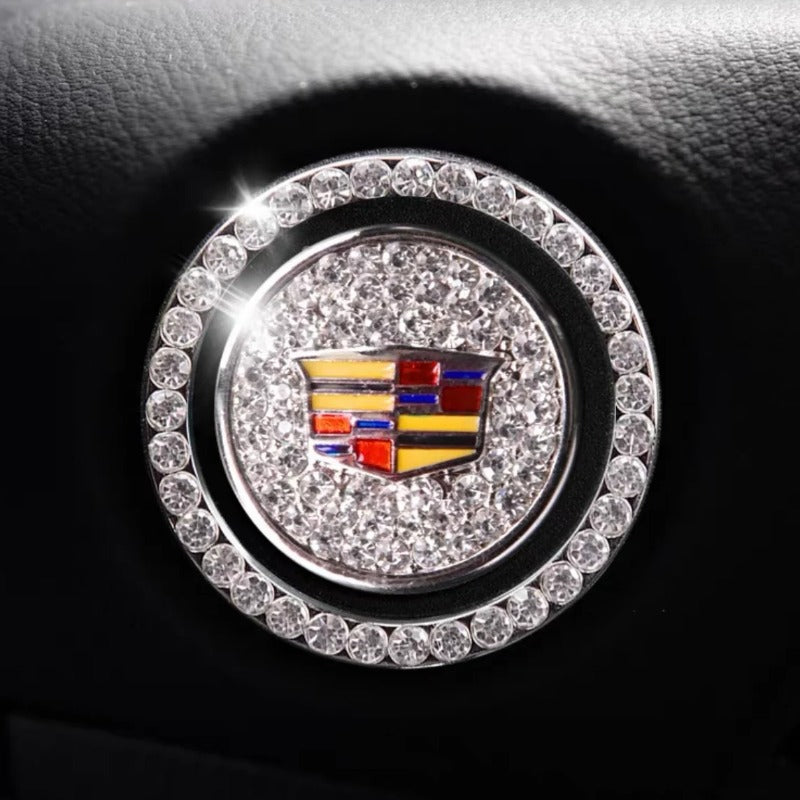 Sparkly Car Key Start Button Cover Ring