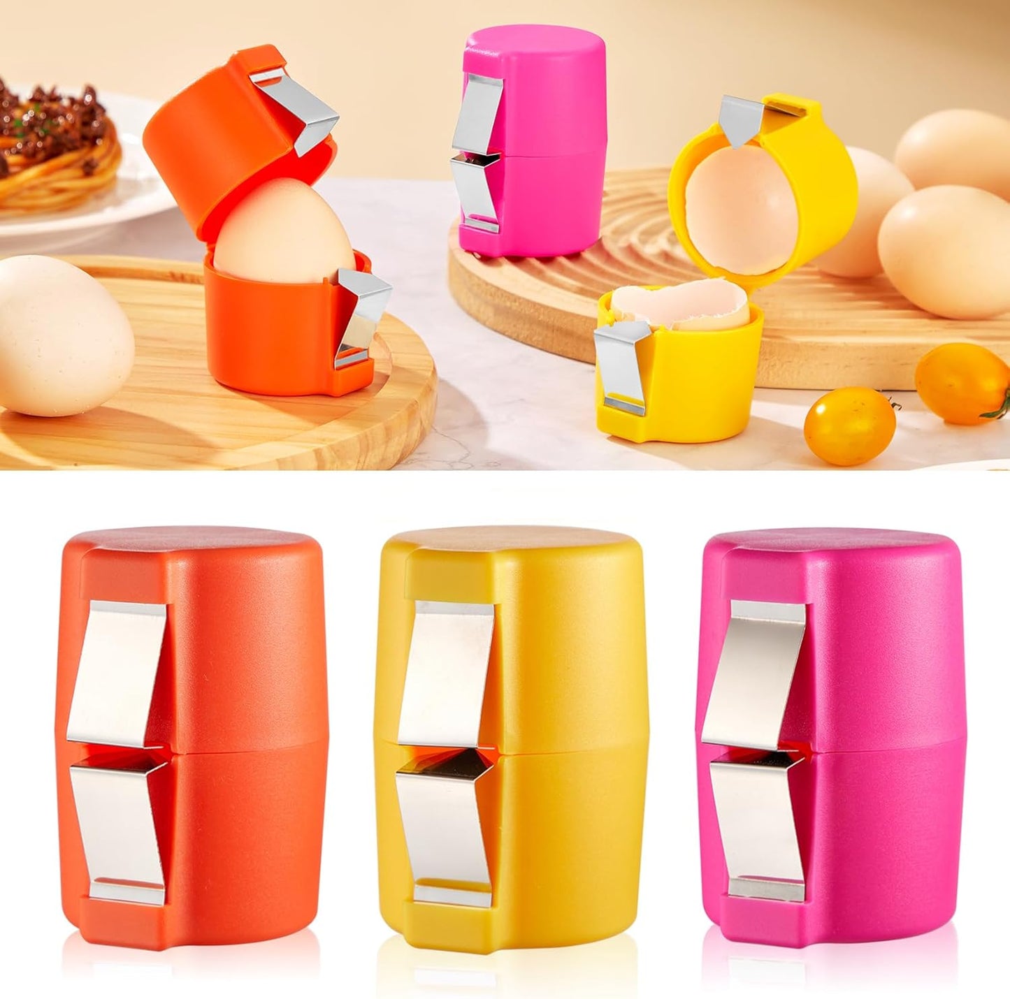 Simple Egg Shell Cracker Tool
