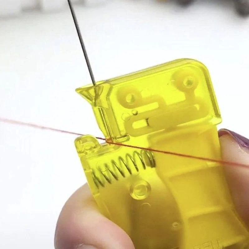 Simple Sewing Needle Threader Aid