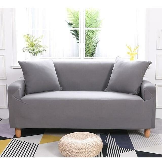 Universal Sofa Stretch Cover - Plain Colors - Luxicro