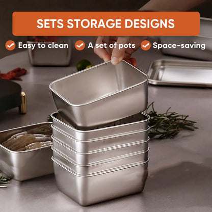 Premium Stainless Steel Lunch Box with Lid