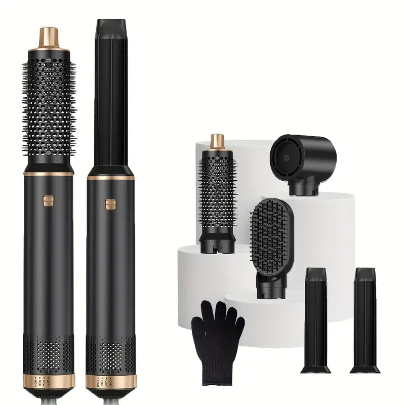 Complete Hair Care Set with Dryer and Straightener