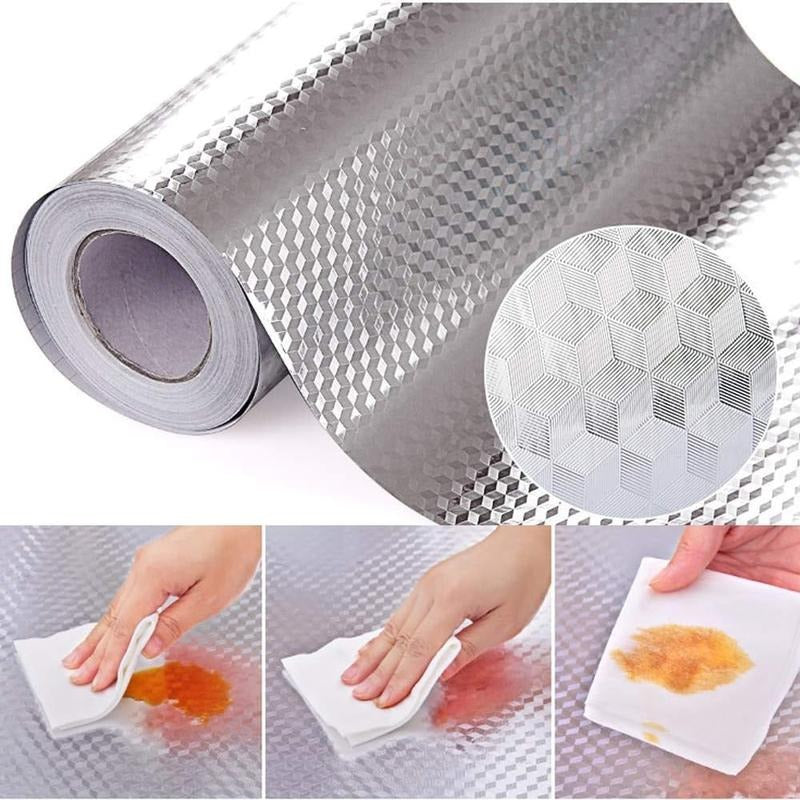 Easy Clean Aluminum Foil Liner - Luxicro
