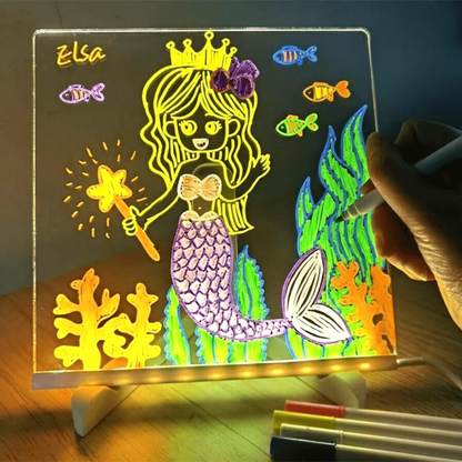 Vibrant LED Light Display Panel