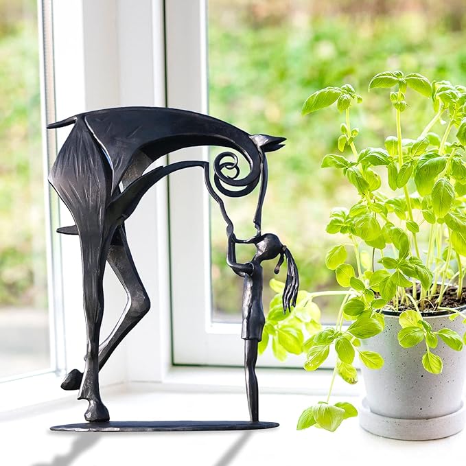 Classic Metal Horse Statue