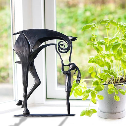 Classic Metal Horse Statue