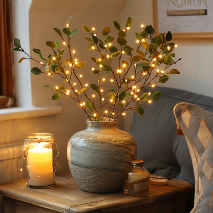 Delicate Greenery Fairy String Lights - 70cm