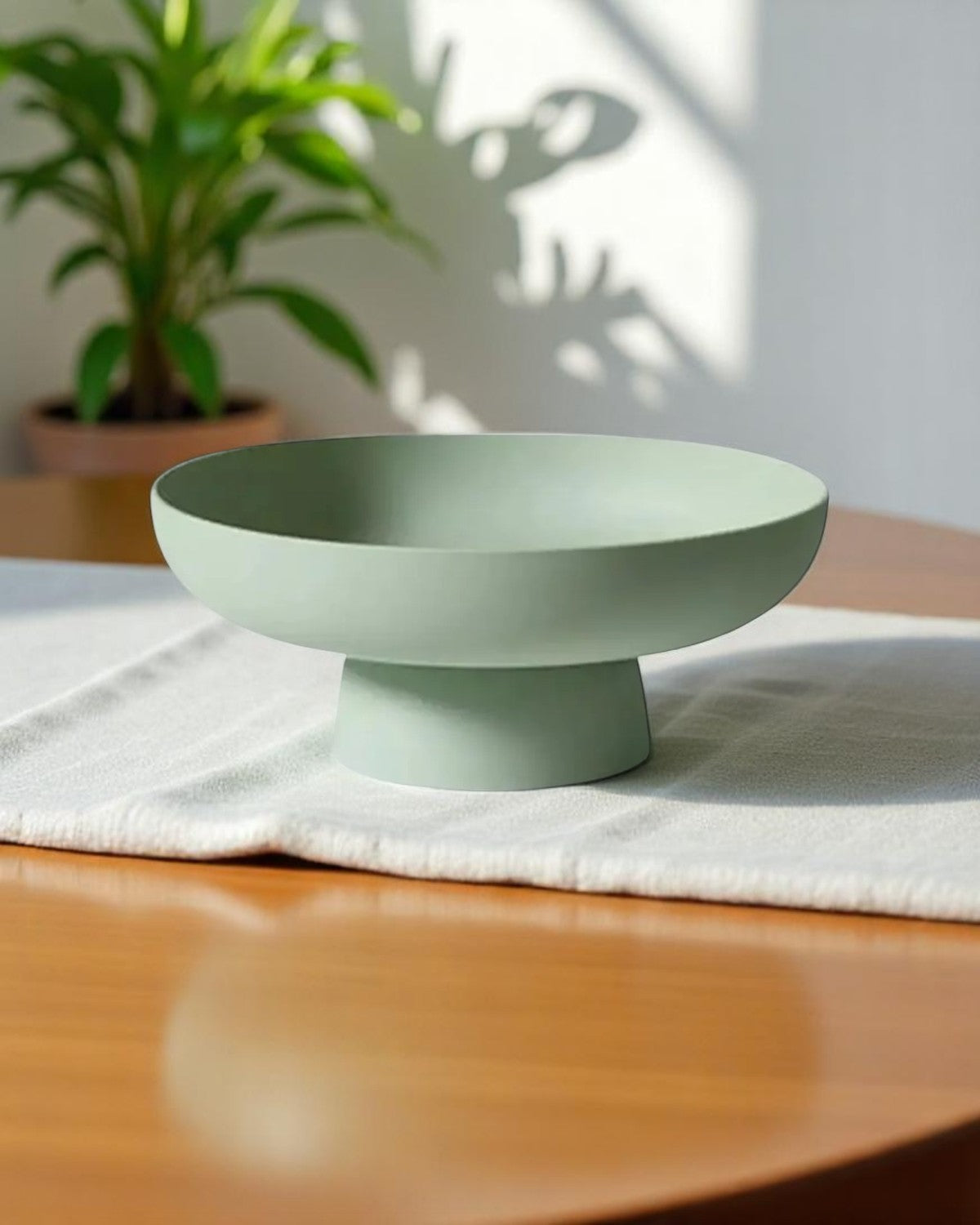 Vintage Style Clay Dinner Bowl