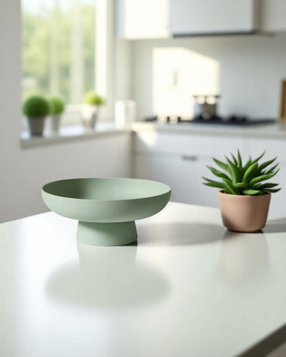Vintage Style Clay Dinner Bowl