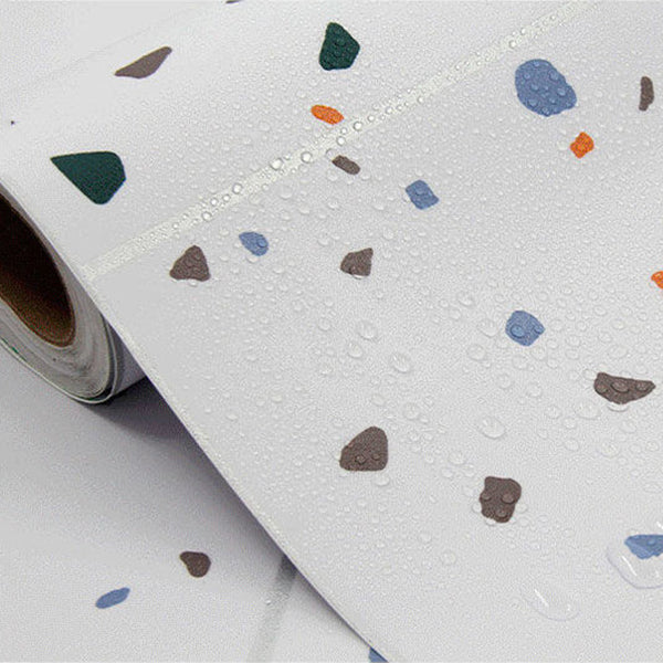 Stylish Geometric Vinyl Sticker Flooring - Luxicro