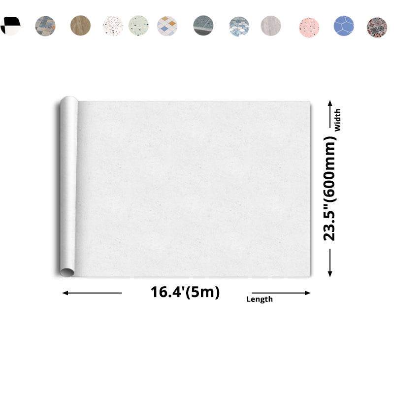 Stylish Geometric Vinyl Sticker Flooring