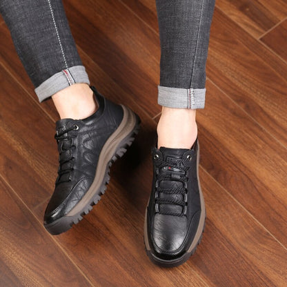 Supportive Genuine Leather Mens Shoes 2024