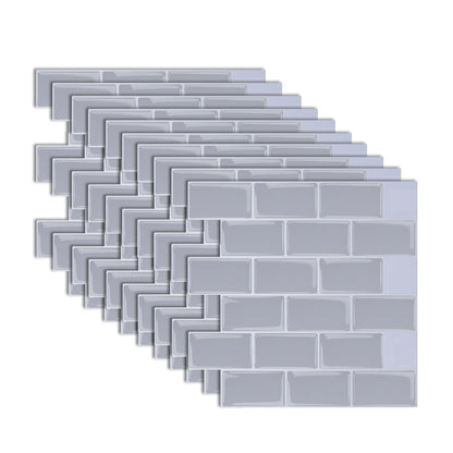 Easy Install PVC Stick On Bathroom Wall Tiles