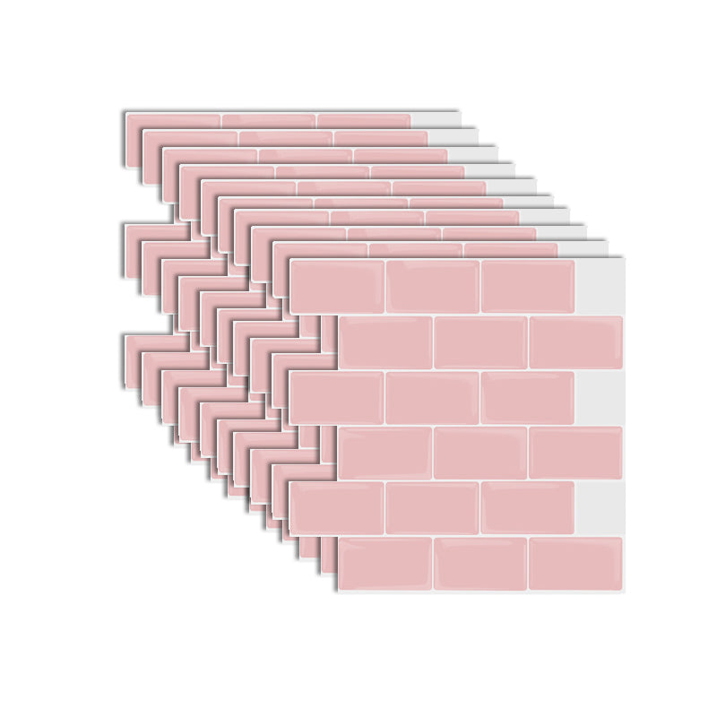 Easy Install PVC Stick On Bathroom Wall Tiles
