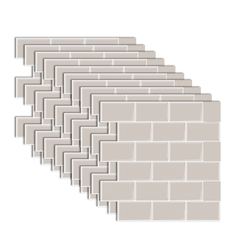 Easy Install PVC Stick On Bathroom Wall Tiles