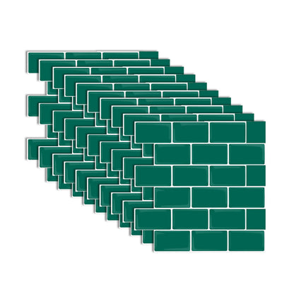Easy Install PVC Stick On Bathroom Wall Tiles