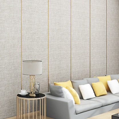 Stylish Fabric Wall Panel Indoor Decor Linen Covering