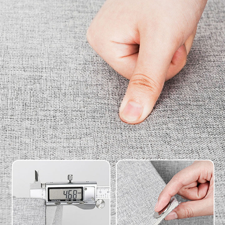 Stylish Fabric Wall Panel Indoor Decor Linen Covering