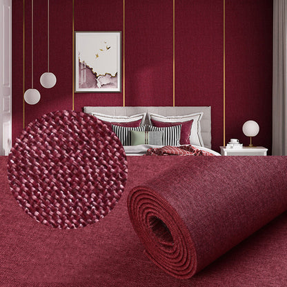 Stylish Fabric Wall Panel Indoor Decor Linen Covering