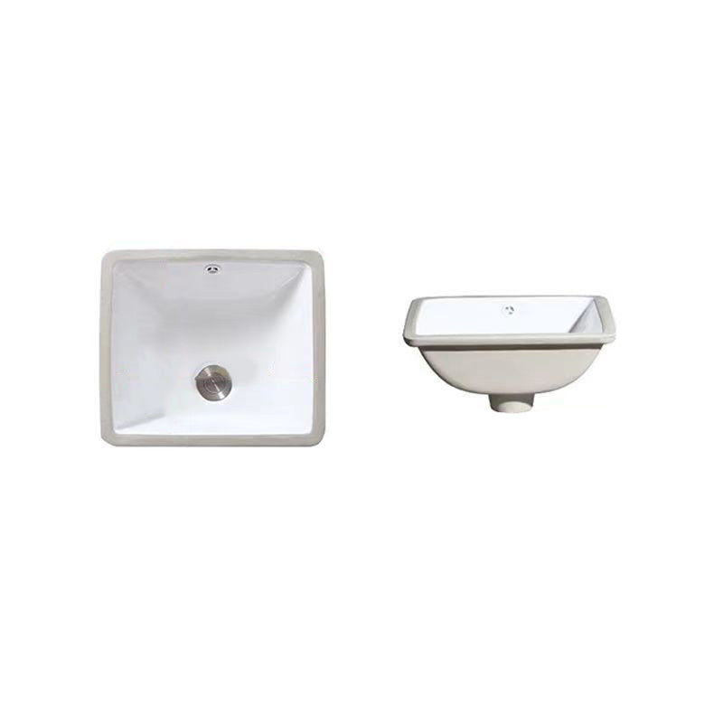 Modern Drop-In Oval Bathroom Sink with Faucet