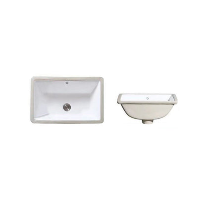 Modern Drop-In Oval Bathroom Sink with Faucet