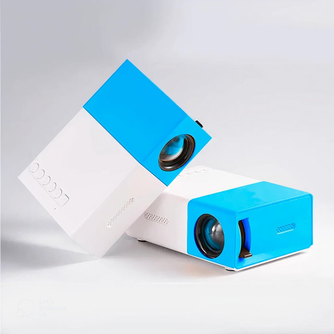 Compact Home Theater Projector Set