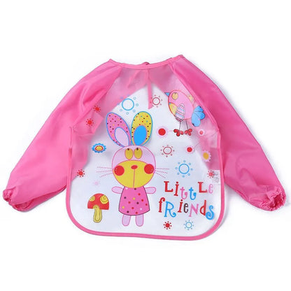 Children's Splash Proof Apron with Long Sleeves