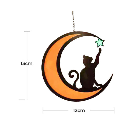 Adorable Kitty Glass Chain Necklace - Luxicro