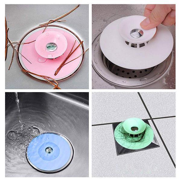 Easy Clean Sink Drain Strainer Plug