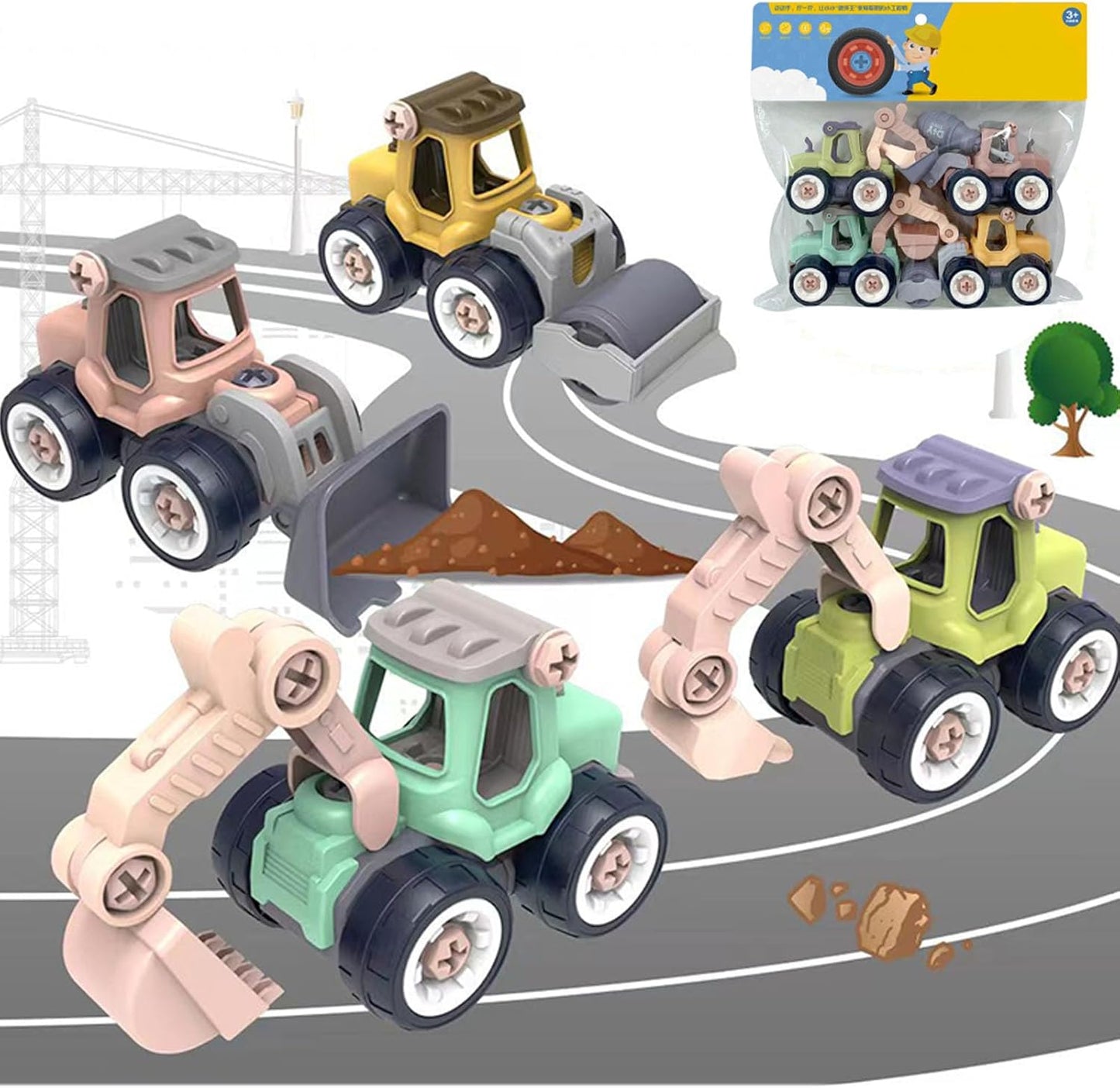 Ultimate Construction Vehicle Play Set