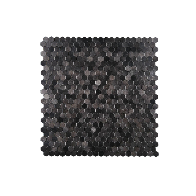 Decorative Hexagon Peel and Stick Mosaic Wall Tiles