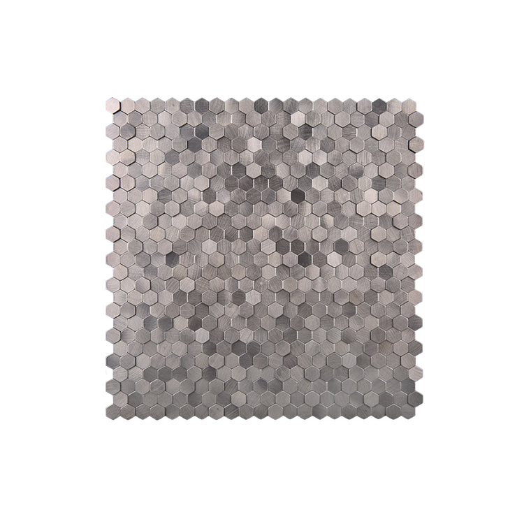 Decorative Hexagon Peel and Stick Mosaic Wall Tiles