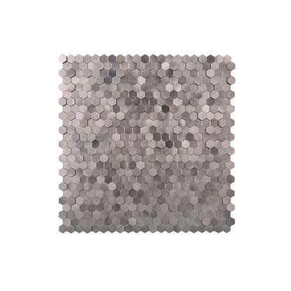 Decorative Hexagon Peel and Stick Mosaic Wall Tiles