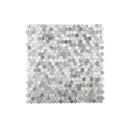 Decorative Hexagon Peel and Stick Mosaic Wall Tiles