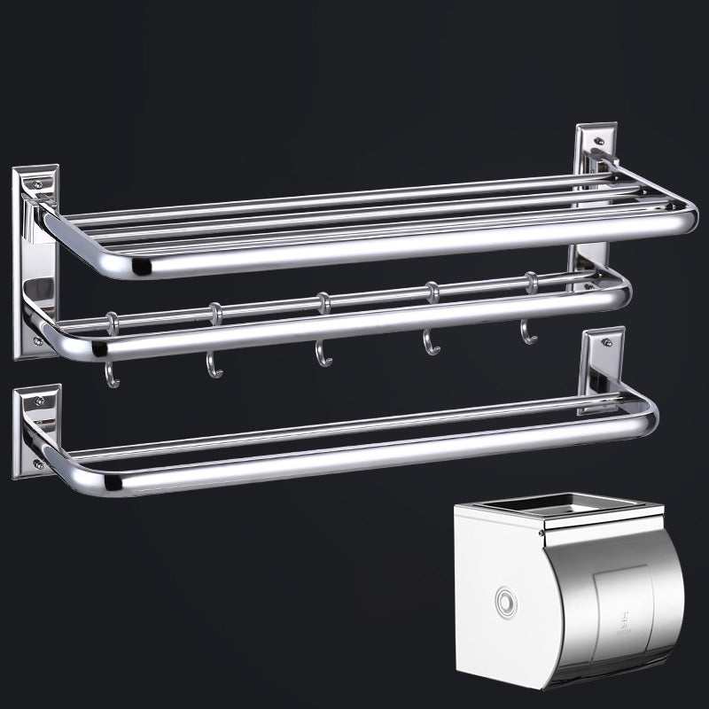 Luxurious Chrome Bathroom Accessories Set