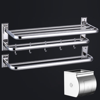 Luxurious Chrome Bathroom Accessories Set