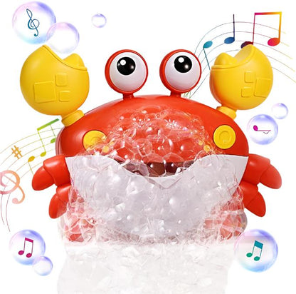 Colorful Rubber Crab Shower Toy
