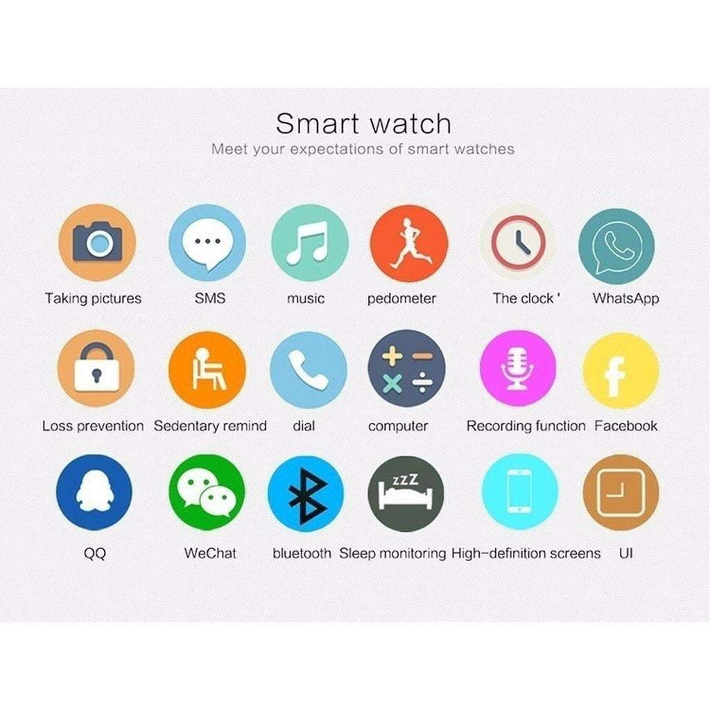 Versatile Bluetooth Smartwatch