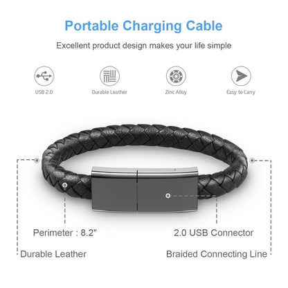 Fast Charge Sports Wristband USB Cable