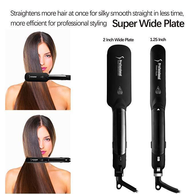 Advanced Hair Straightener with Steam Function