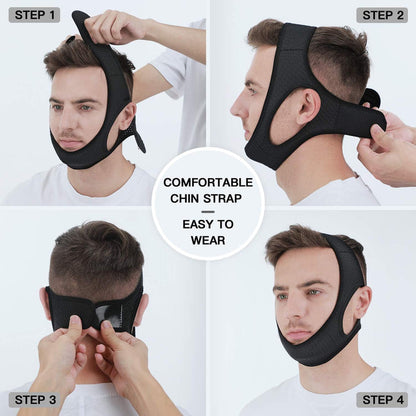 Comfortable Anti Snore Chin Strap