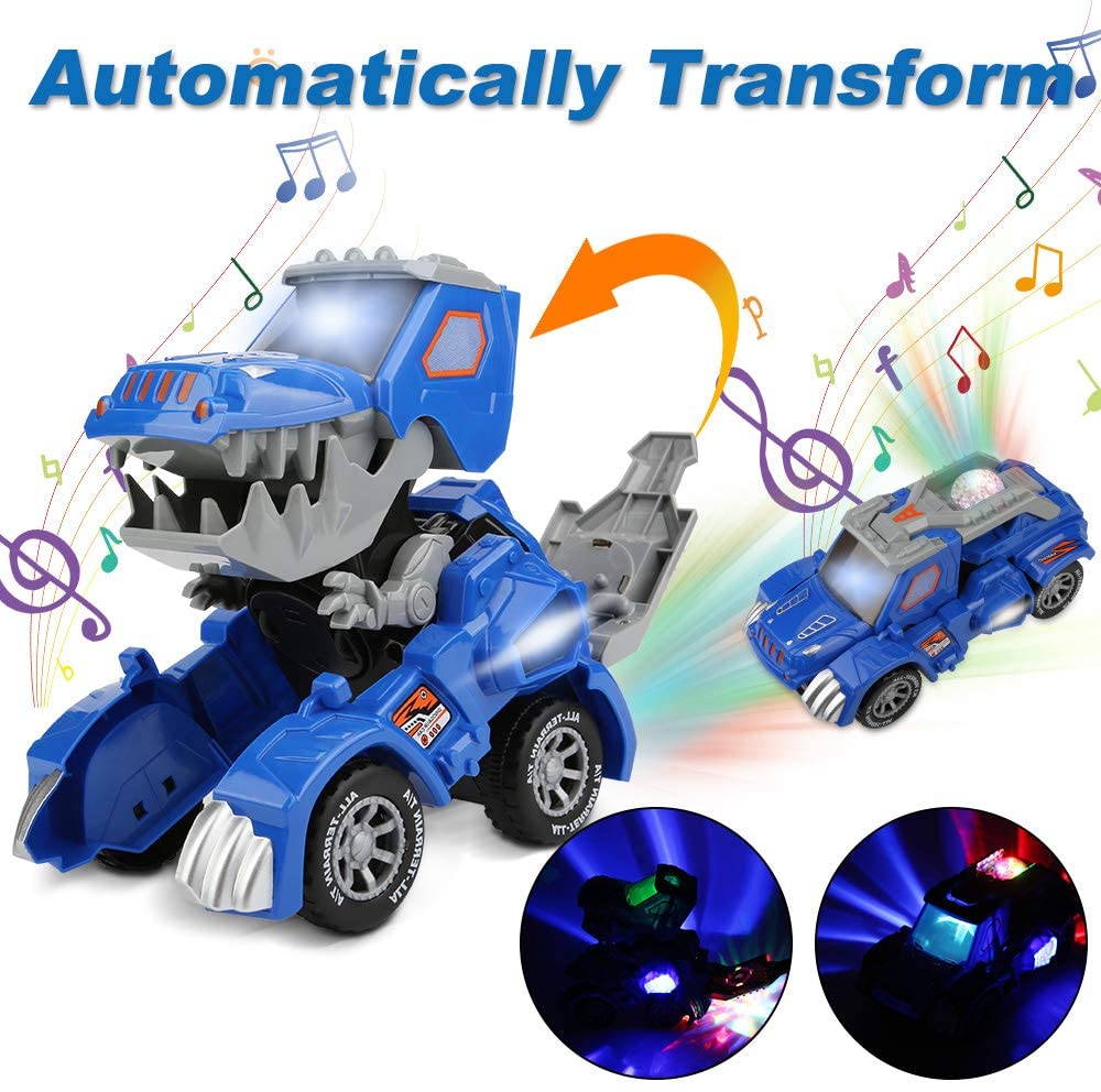 Cool Convertible Dino Vehicle Toy