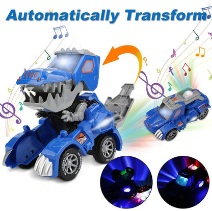 Cool Convertible Dino Vehicle Toy
