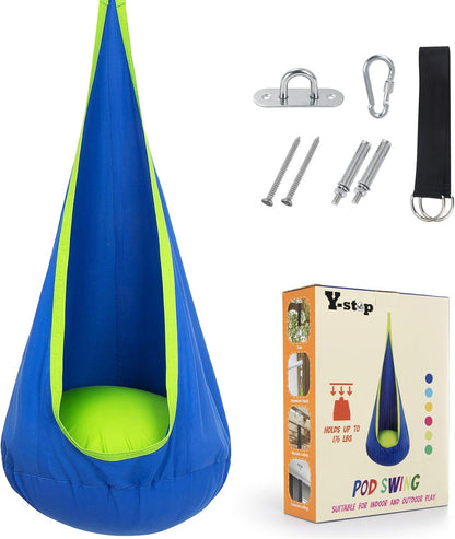 Fun Kids Indoor Hanging Hammock - Luxicro
