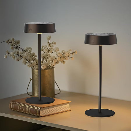 Bright Portable Solar Table Light with 3 Color Modes - Luxicro