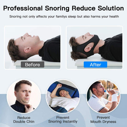 Comfortable Anti Snore Chin Strap