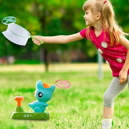 Cool T-Rex Throwing Frisbee Toy