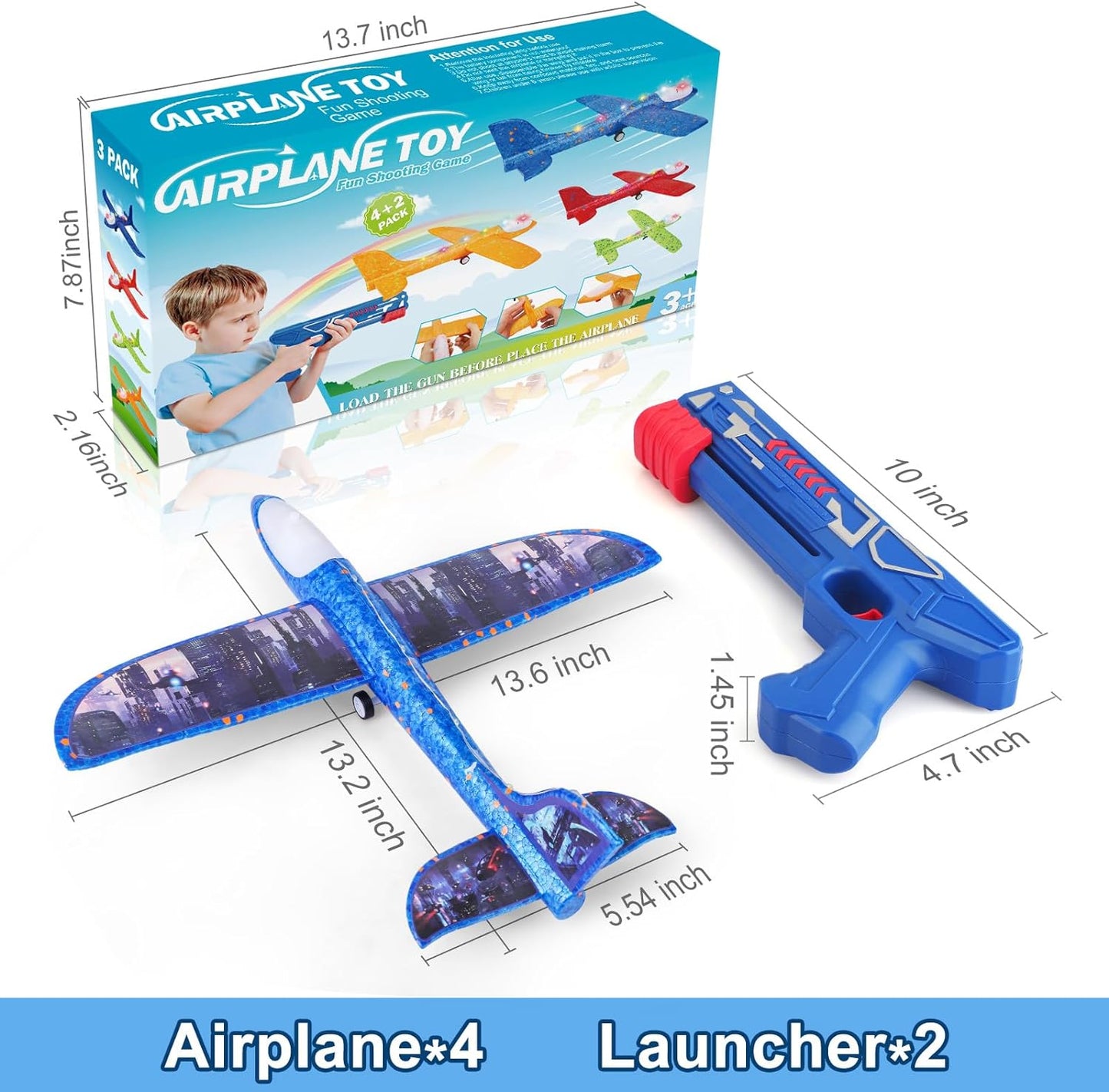 Exciting Remote Control Airplane Toy Set