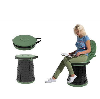 Compact Camping Toilet with Adjustable Legs